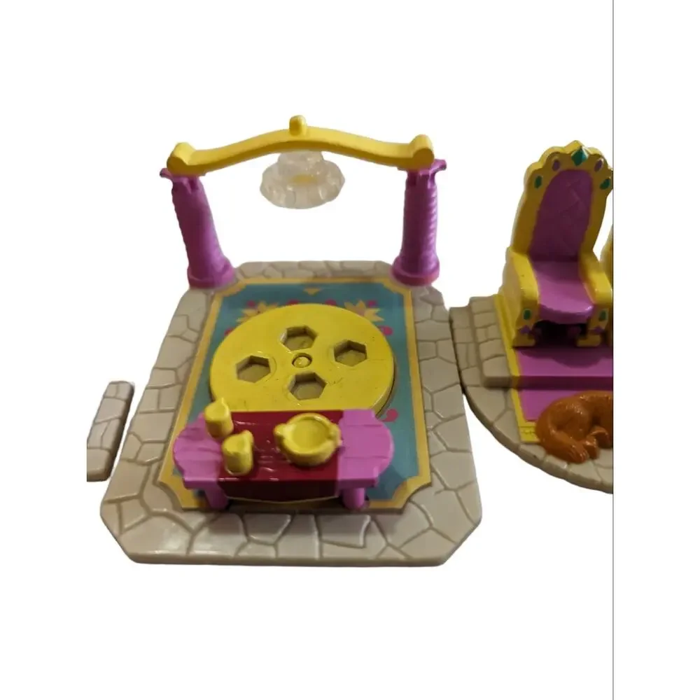 Vtg Polly Pocket My Pretty Dollhouse Furniture Pieces Rooms Galoob 1994 Lot